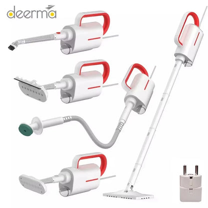 Original  DEM-ZQ610 Steam Mopping Machine Multifunction Household Cleaning Mop Aspirador 5 Attachments Mold