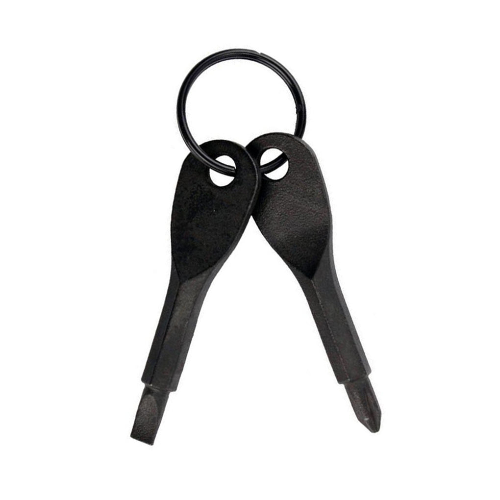 2pcs Mini Screwdriver Keychain - Compact, Portable Metal Tool for Everyday Use Beauty Fashion