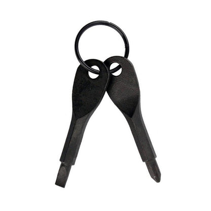 2pcs Mini Screwdriver Keychain - Compact, Portable Metal Tool for Everyday Use Beauty Fashion