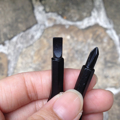 2pcs Mini Screwdriver Keychain - Compact, Portable Metal Tool for Everyday Use Beauty Fashion