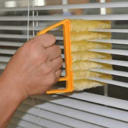 1pc, Washable Window Cleaning Brushes With Microfibers For Effortless Dust Collection And Blinds Cleaning Beauty Fashion