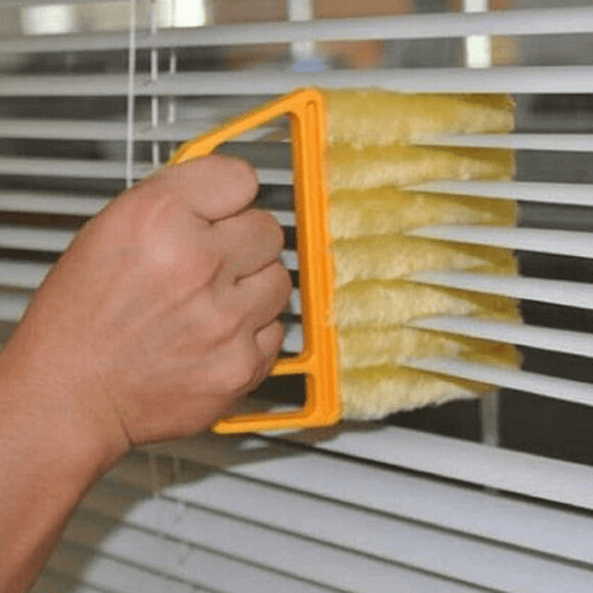 1pc, Washable Window Cleaning Brushes With Microfibers For Effortless Dust Collection And Blinds Cleaning Beauty Fashion