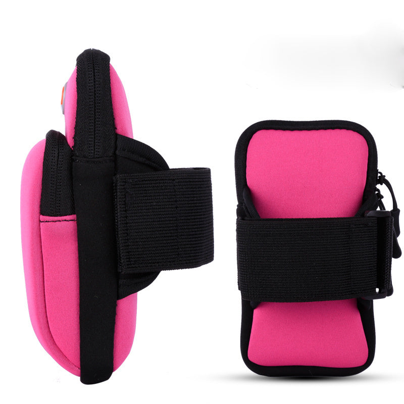 Waterproof Running Arm Bag - Water-Resistant Design with Spacious Compartment and Secure Strap for Men and Women - Perfect for Outdoor Sports and Fitness Activities like Running, Jogging, Cycling, and Hiking Beauty Fashion