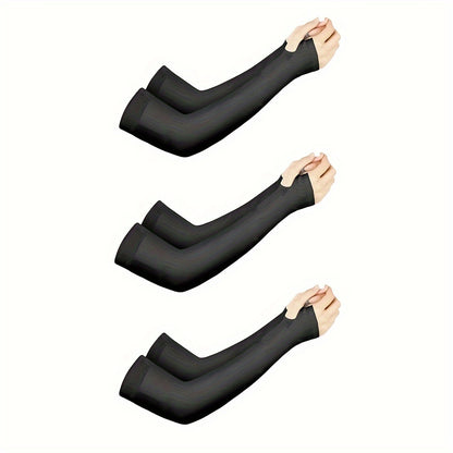 [6pairs Cooling Arm Sleeves Compression] 3pairs/6pairs Arm Sleeves for Kids Arm Sleeves for Boys Girls Sun Protection Cooling Sleeves Youth Sport compression Sleeves Beauty World Shop
