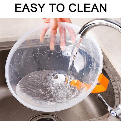 1pc Food Cover, Microwave Oven Heating Cover, Screen Protector For Food For Hot Dishes, Oil Proof Splash Proof Cover, Fresh-keeping Cover, Kitchen Supplies Beauty Fashion