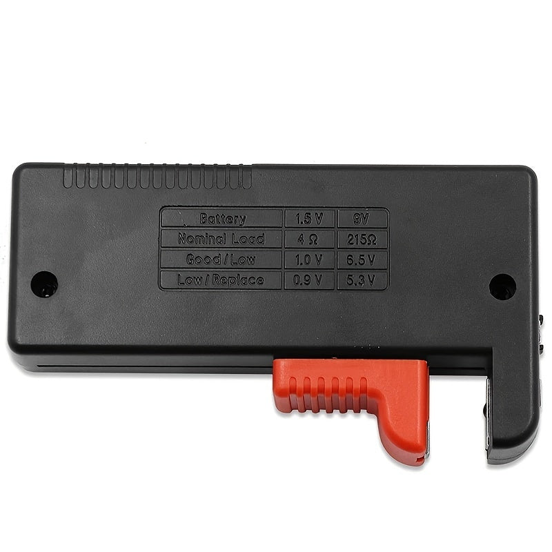 BT-168 Universal Battery Tester - Quickly Check AA/AAA/C/D/9V/1.5V Batteries with Colour-Coded Meter Indicators! Beauty Fashion