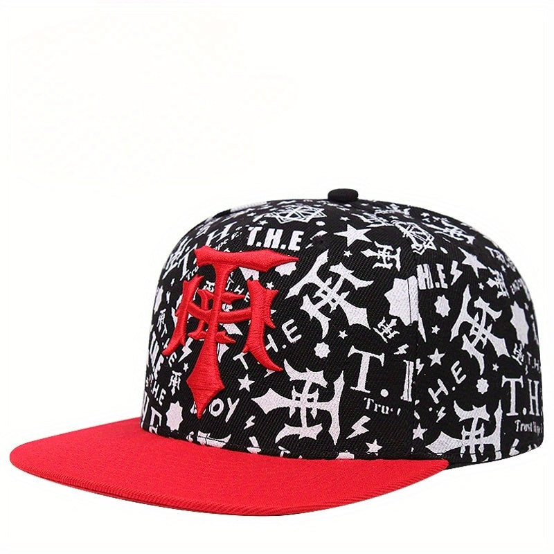 1pc Unisex Sunshade Breathable Baseball Cap With Trendy Pattern - For Outdoor Sport - Suitable for Summer - For Men & Women - Perfect Gift for Hikers & Runners Beauty World Shop