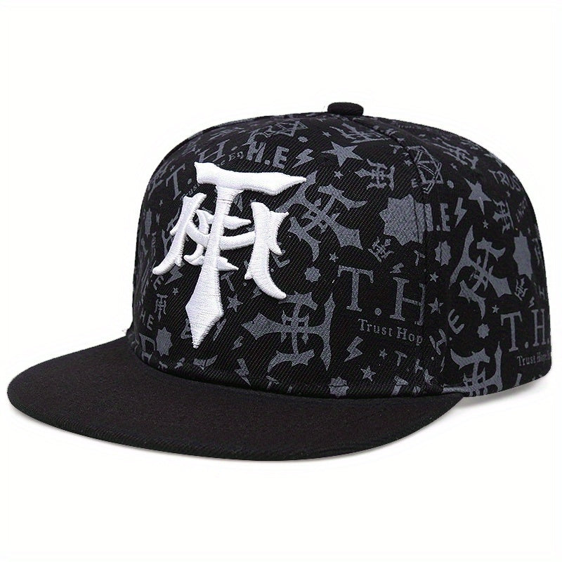 1pc Unisex Sunshade Breathable Baseball Cap With Trendy Pattern - For Outdoor Sport - Suitable for Summer - For Men & Women - Perfect Gift for Hikers & Runners Beauty World Shop