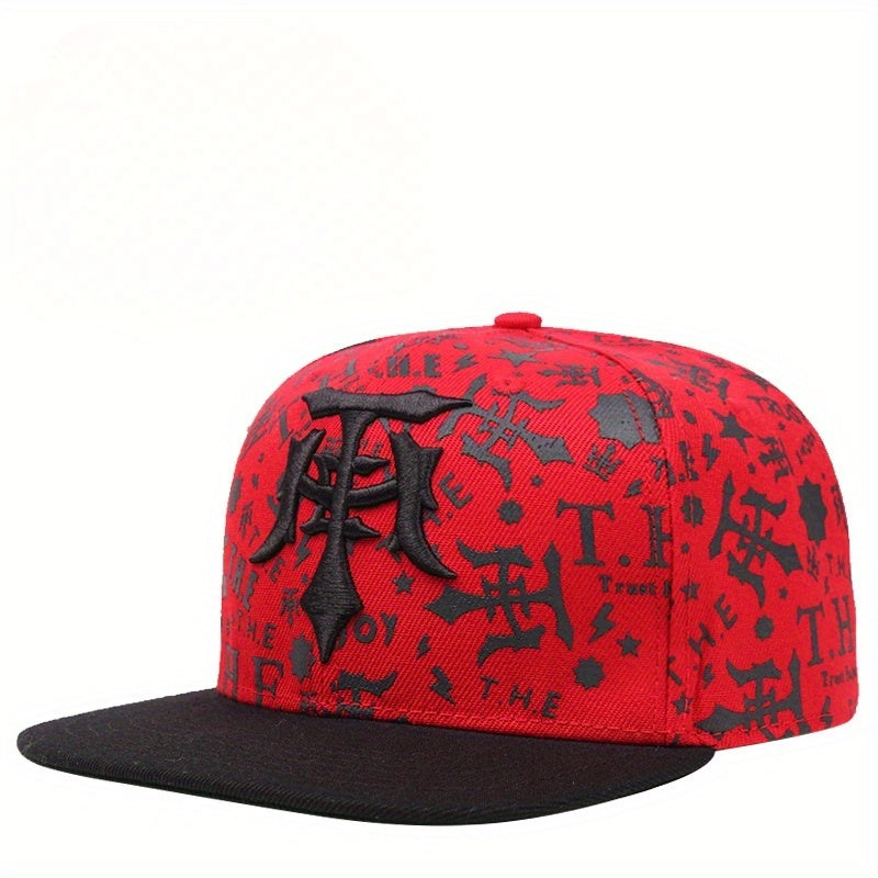 1pc Unisex Sunshade Breathable Baseball Cap With Trendy Pattern - For Outdoor Sport - Suitable for Summer - For Men & Women - Perfect Gift for Hikers & Runners Beauty World Shop