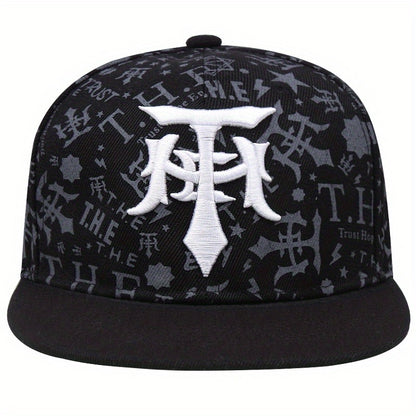 1pc Unisex Sunshade Breathable Baseball Cap With Trendy Pattern - For Outdoor Sport - Suitable for Summer - For Men & Women - Perfect Gift for Hikers & Runners Beauty World Shop