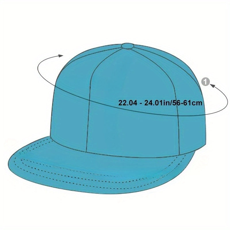 1pc Unisex Sunshade Breathable Baseball Cap With Trendy Pattern - For Outdoor Sport - Suitable for Summer - For Men & Women - Perfect Gift for Hikers & Runners Beauty World Shop