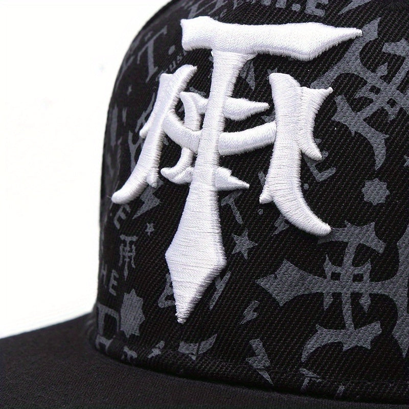1pc Unisex Sunshade Breathable Baseball Cap With Trendy Pattern - For Outdoor Sport - Suitable for Summer - For Men & Women - Perfect Gift for Hikers & Runners Beauty World Shop