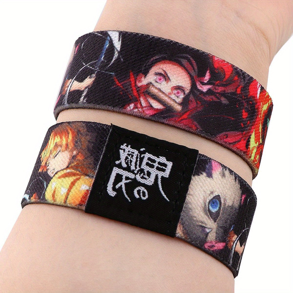 1pc Cool Anime Bracelet For Women Men, Armband, Sport Wristband, Elastic Bangle, Trendy Party Jewelry, Christmas Halloween Gift, New Year's Gift, Valentine's Day Gift For Women Mom Family Friends Beauty World Shop