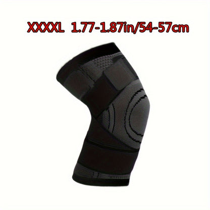 1pc Strap Knee Protector Sports Knee Support Adjustable Compression Breathable Joint Protection Sports Knee Protector Strap Compression Basketball Running Beauty Fashion