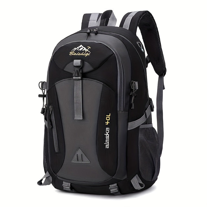[Lightweight Daypack] Lightweight 40L Hiking Daypack Backpack | 1pc Computer Protection High Quality Laptops Backpack for Men And Women Camping Climbing Outdoor Sport Large Capacity Traveling Valentine's Day Gifts for Men Cam