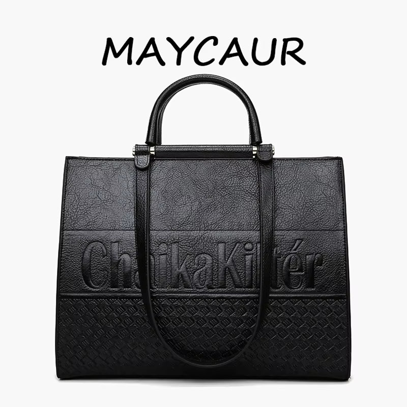 Cross - Border Women'S Handbags, Embossed Tote Bags, European and American - Style Fashionable Shoulder Bags