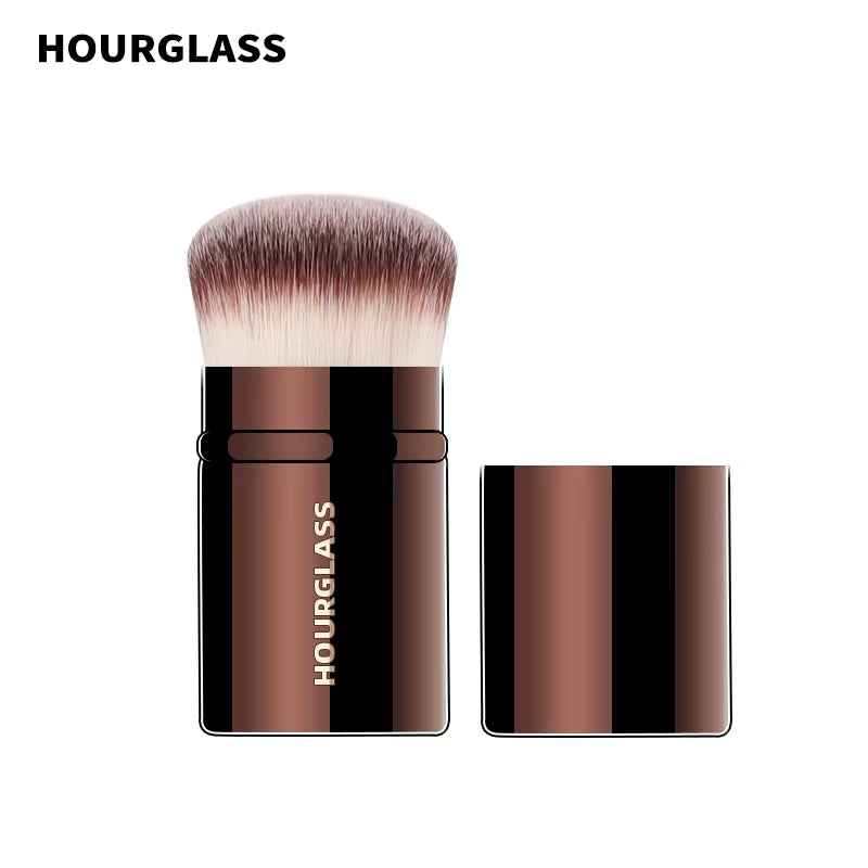 Makeup Brush- No.22 Retractable Blush Brush Soft and Skin-Friendly Fiber Hair Fashion Design Single Face Brush