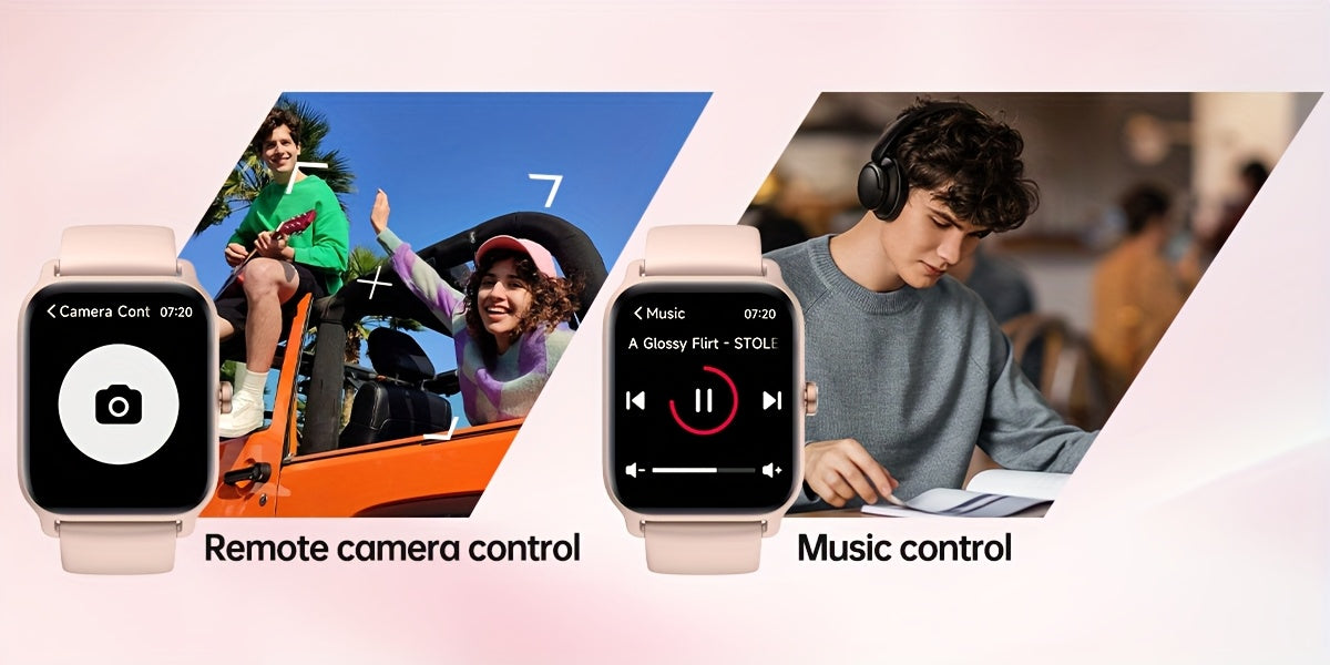 1pc FAWEIO 1.8 Inch Smart Watch for Women & Men with 100+ Sport Modes, Answer/Make Calls, Fitness Activity Tracker, Pedometer, for iPhone And Android, Perfect Gift for Family And Friends, Suitable for Christmas Gifts Beauty World Shop