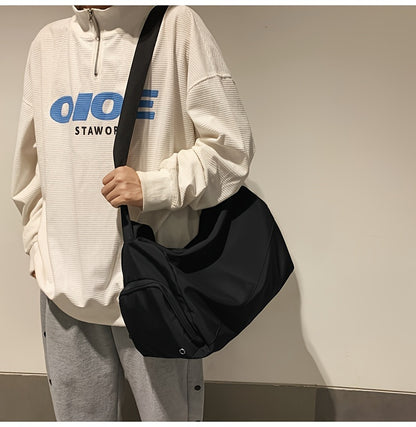 Men's Large Sling Bag, Sport Travel Shoulder Bag, Crossbody Bag For Hanging Out & Daily Commute Beauty World Shop
