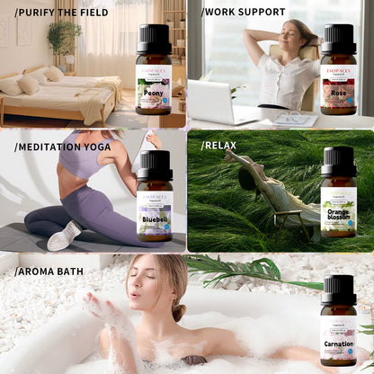 10Ml Bluebell Essential Oil Natural Herbal Extract for Aromatherapy Diffuser Home Fragrance Body Care Skincare Gifts Diffuser