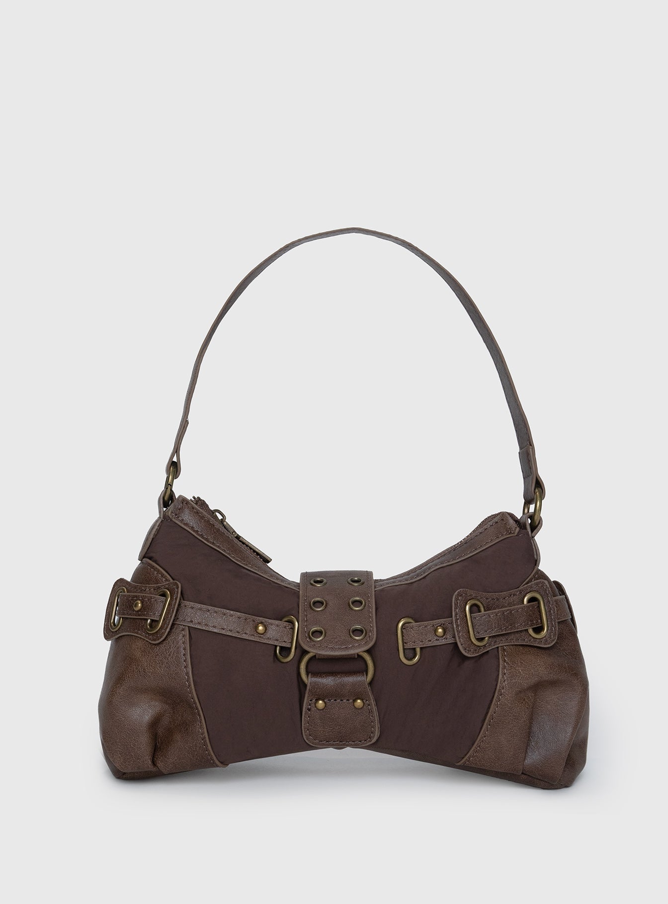 Doyers Street Shoulder Bag Brown Princess Polly Lower Impact