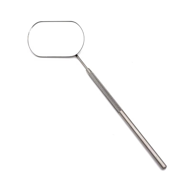 1 Pc Multi Colors Stainless Steel Multifunction Checking Oval Lash Mirror Eyelashes Extension Beauty Makeup Portable Mirror Tool