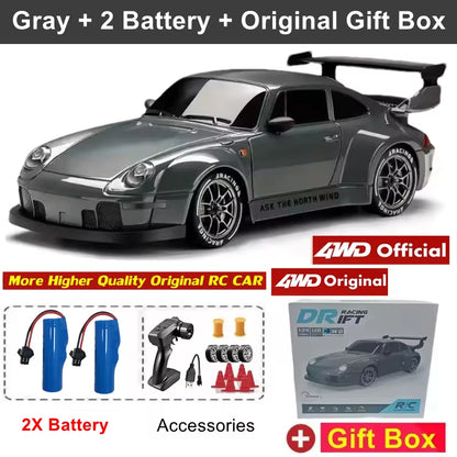 New  Remote Control Drift Car Full Size 1:24 Mini Remote Control Racing Car Model 2.4G Radio High Speed RC Car Boy Toy Gift