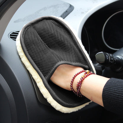 Ultra-Soft Microfiber Car Cleaning Glove, 9.84" x 3.5", Perfect for Auto Detailing & Maintenance Beauty Fashion