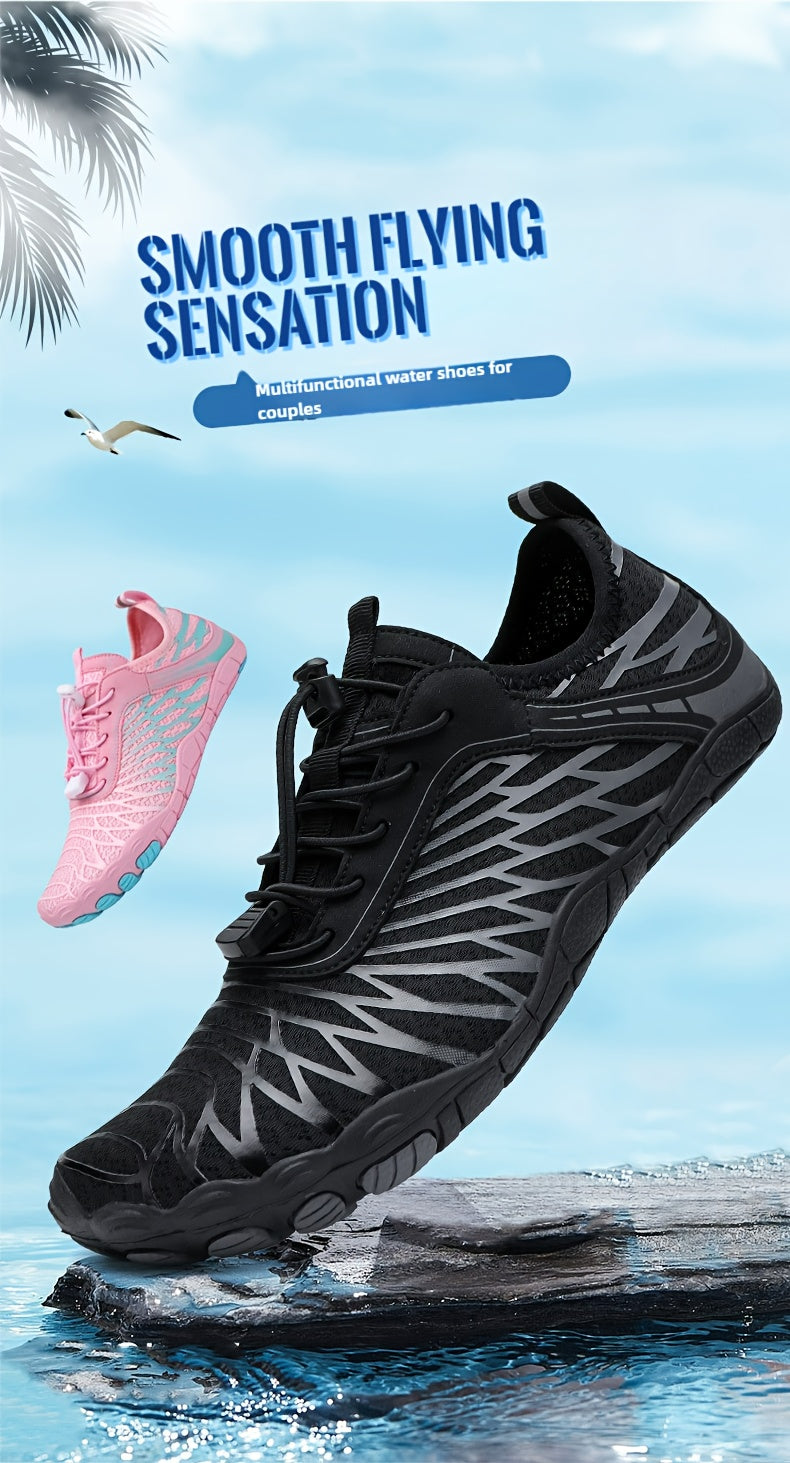 Men's Quick-Dry Barefoot Shoes, Lightweight Non-slip Sport Shoes, Perfect For Hiking, Fitness, And Swimming