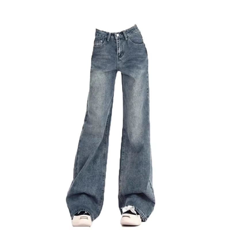Ladies Jeans Flare Trousers Leisure Slimming Vintage Inspired Autumn High Waist Bell Women'S Pants Flared Jeans Jeans Y2K