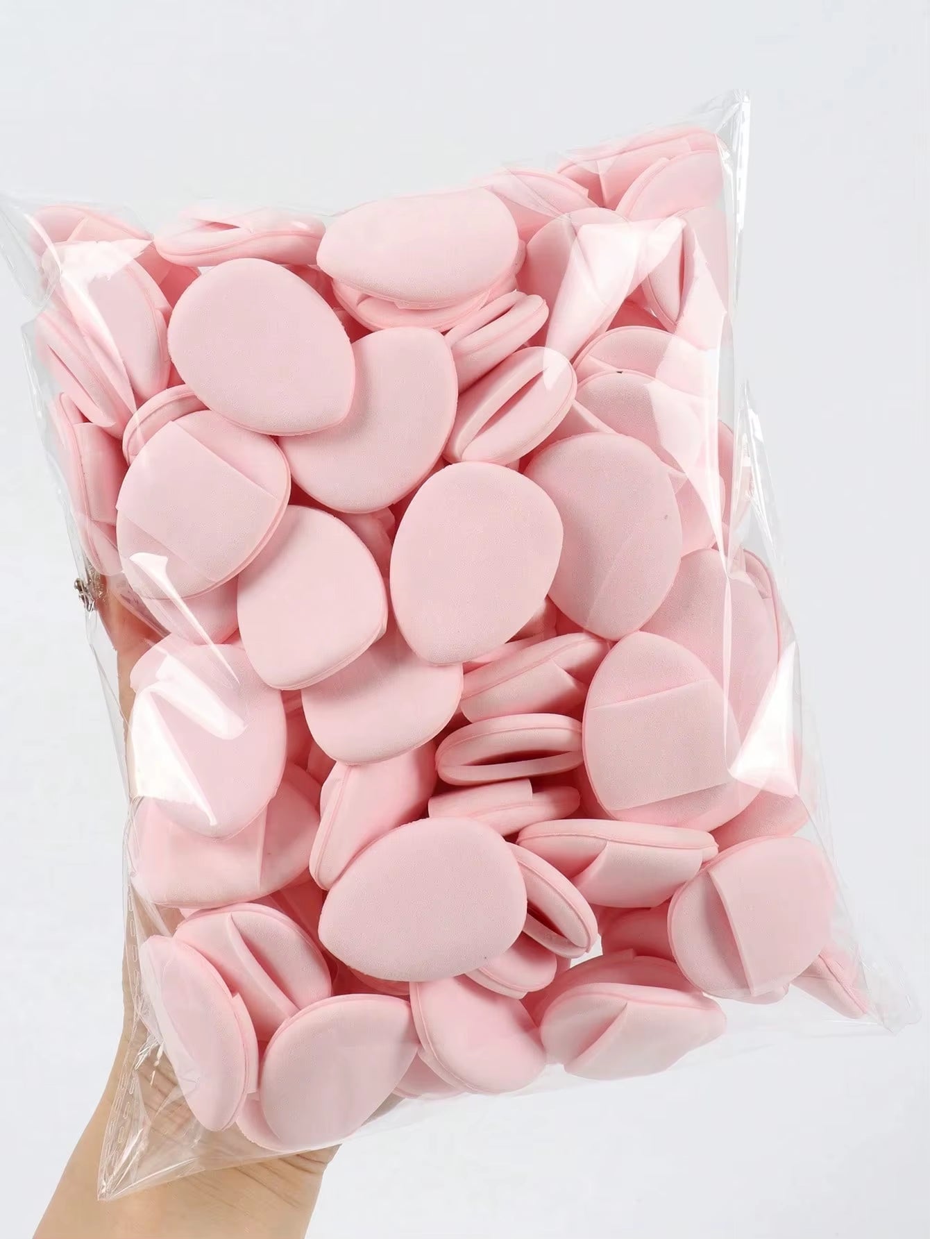 10/50Pcs Finger Cushion Powder Puff,With Air Cushion Powder Puff, Latex-Free Blending Sponge and Makeup Puff