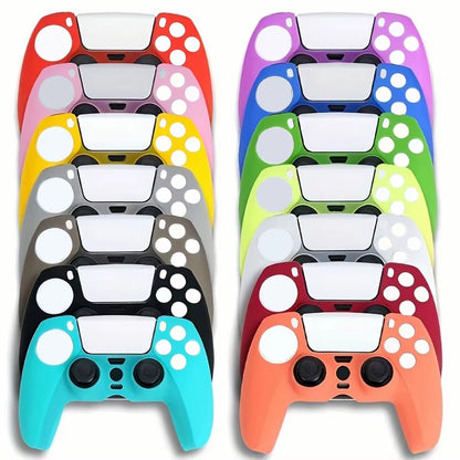PS5 Controller Skin anti Slip Silicone Sleeve Protective Sleeve Handle Sleeve Dustproof, Suitable for PS5 Playstation