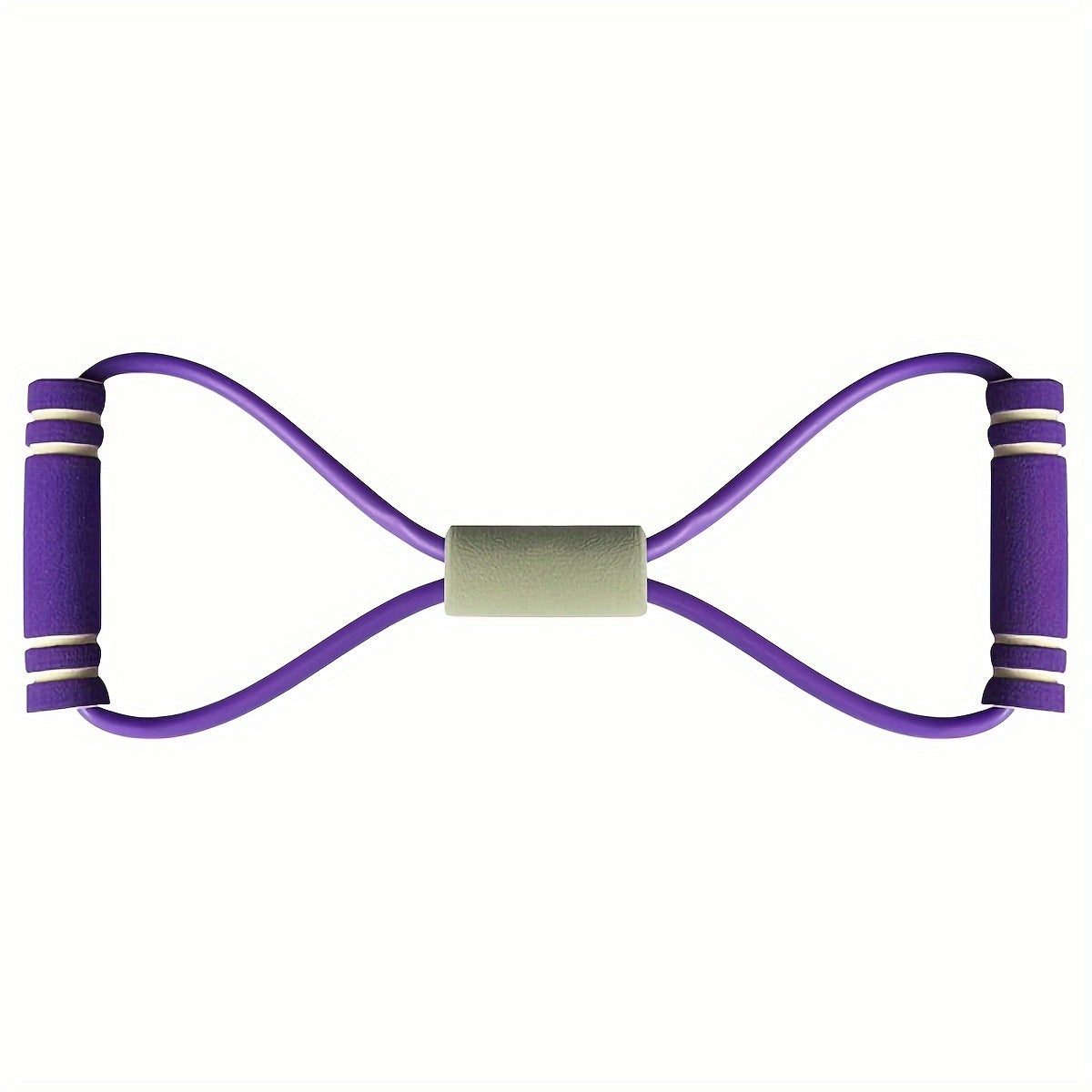 8-shaped Tension Belt With Handles, Elastic Yoga Resistance Band, Chest Expansion Belt For Arm & Leg Stretching, Workout, Yoga, Pilates, Suitable For Beginner Beauty Fashion