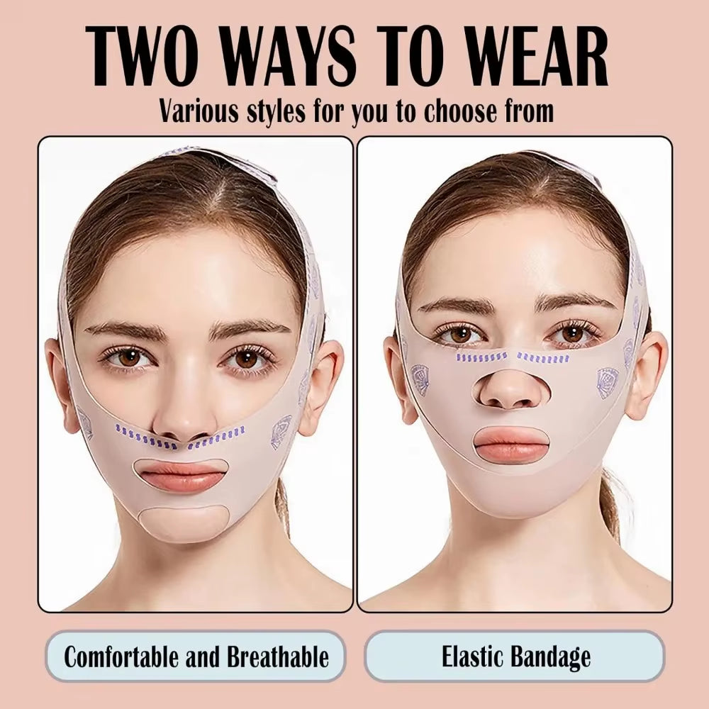 Women Face Slimming Bandage Face Lifting Belt V Line Shaper Cheek Chin Lift up Strap anti Wrinkle Band Beauty Facial Care Tools