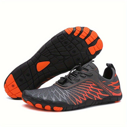 Men's Quick-Dry Barefoot Shoes, Lightweight Non-slip Sport Shoes, Perfect For Hiking, Fitness, And Swimming