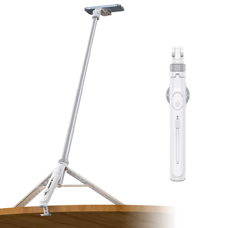 TT88 Overhead Selfie Stick 1.44M with Magsafe Clamp Photograph Tripod for Phone Livestreaming Vlog with Remote Control