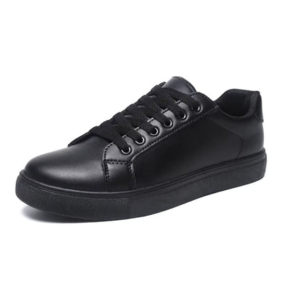Men'S Business Casual Shoes Soft Moccasin Shoes Comfortable Casual Shoes for Men Solid Black White Men Sneakers 2025 New