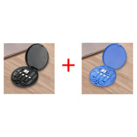 Black+Blue 2pcs