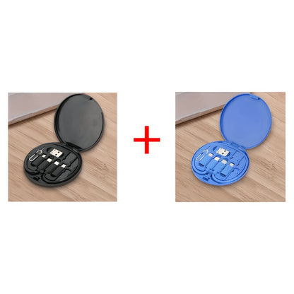 Multi USB Charging Adapter Cable Kit, USB C Conversion Set USB A & Type C to Male Micro/Type C, Data Transfer, Card Storage, Tray Eject Pin, Phone Holder Beauty Fashion