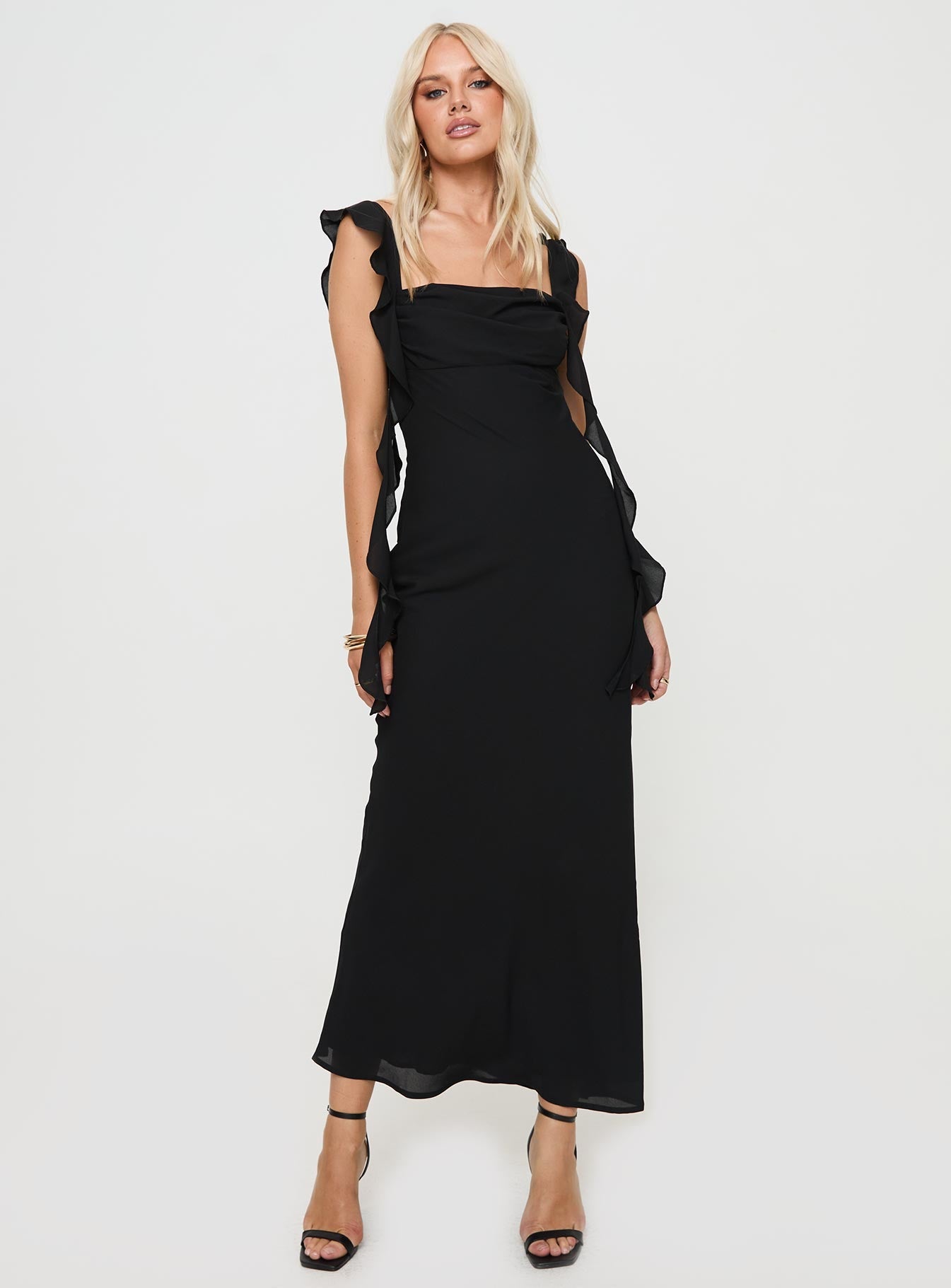 Lanai Maxi Dress Black Princess Polly