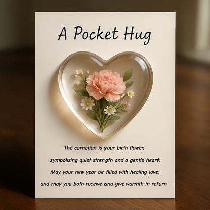 🎁🌺Birth Flower Pocket Hug mysite