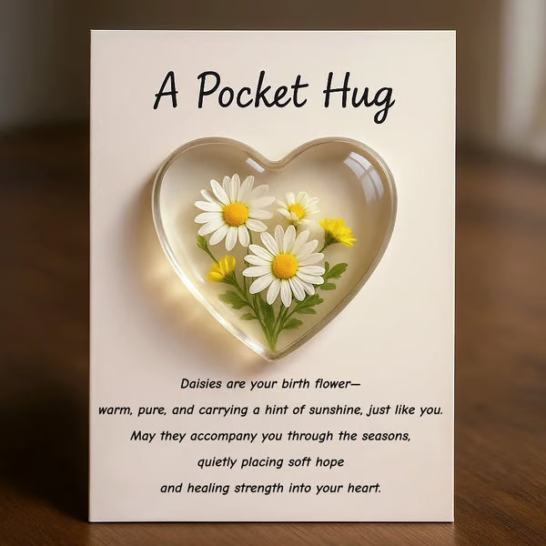 🎁🌺Birth Flower Pocket Hug mysite