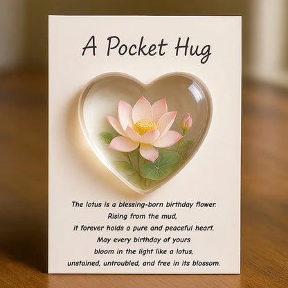 🎁🌺Birth Flower Pocket Hug mysite