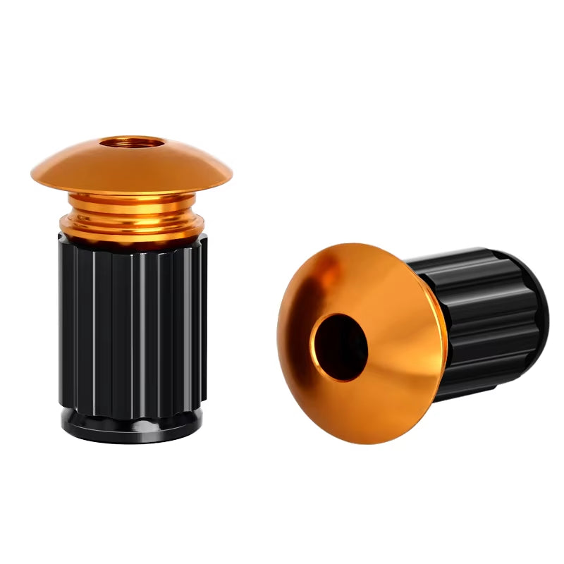 Bicycle Handlebar End Plugs Aluminum Alloy for MTB Mountain Bike Road Cycling Handle Bar Grips Cap Multi-Color Cover