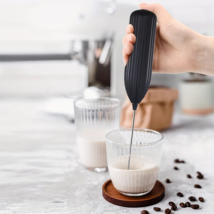 1pc LALAYUAN Electric Milk Frother & Whisk - Handheld Portable Foam Maker with Stainless Steel Teapot, Coffee & Chocolate Making, AA Battery Operated (Not Included) for Home Kitchen, Christmas Gifts, Office Use, Office Drink Beauty Fashion