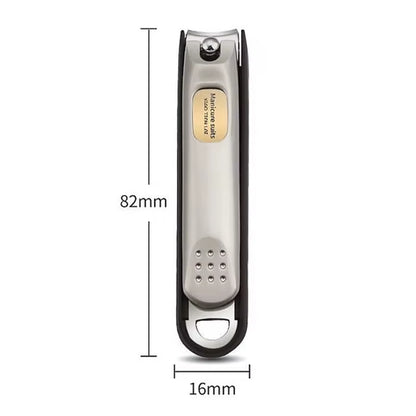 Nail Trimmer Pedicure Scissor Nail Clippers Stainless Steel anti Splash Fingernail Cutter Manicure Tools Bionics Design