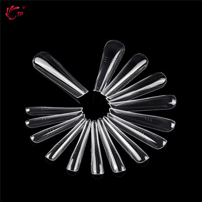 TP Reusable Nail Dual Forms Full Cover Quick Building Gel Mold Sets Acrylic Nails Extension System Manicure Tools 168/180Pcs