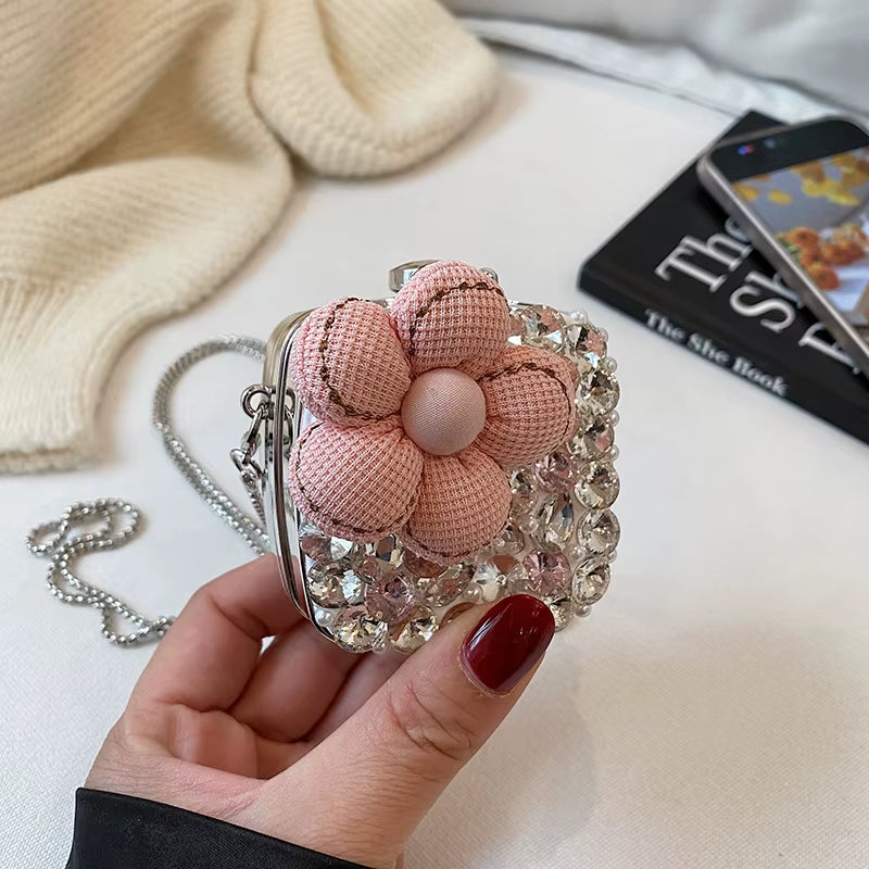 Fashion Mini Bags for Women Luxury Designer Evening Bag Female Wedding Party Bag Ladeis Chains Crossbody Bags Small Shoulder Sac