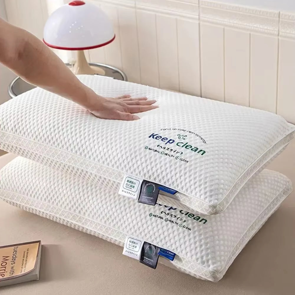 ZT1 High Elasticity anti Collapse 3D Soft Neck Protection Single Sleep Aids Pillow Hotel Home Bedding Body Pillow