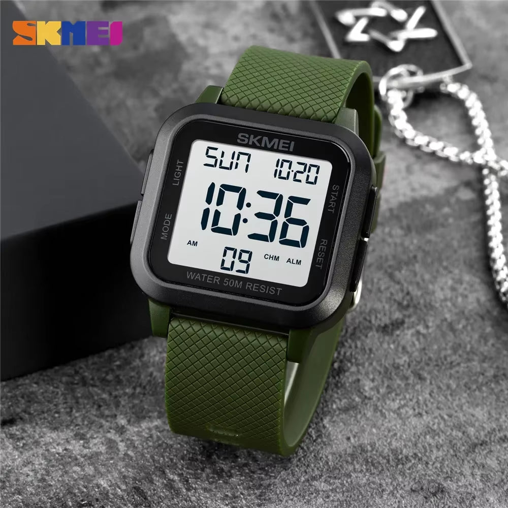 1894 Military Waterproof Mens Watches Electronic Shock Digital Watch for Men Sports Wristwatches 1841 Relogios Masculinos